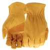 Boss Gloves Durable Cowhide Leather Drivers Gloves Natural B81001 Case of 12