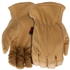 Boss Gloves Durable Cowhide with Aqua Armor Leather Drivers Work Gloves Natural B81041 Case of 12