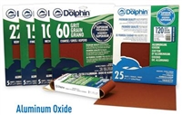 Blue Dolphin Aluminum Oxide 9"x11" Paper SP AO9115 Case of 50 Sheets Assortment