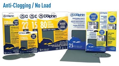 Blue Dolphin Anti Clogging No Load 9"x11" Sand Paper SP NL9115 Case of 50 Sheets