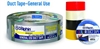 Blue Dolphin General 1.88 inch x 60yds Duct Tape TP DUCT GEN Case of 24