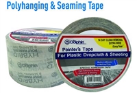 Blue Dolphin Polyhanging and Seaming 2.36 in x 90ft Tape TP POLY SEAM Case of 12