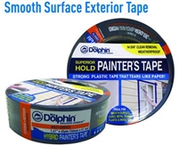 Blue Dolphin Smooth Surface Exterior 1.88 in x 45yds Tape TP EXT S Case of 18