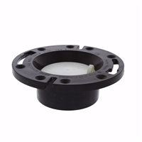 Jones Stephens 3" x 4" ABS Closet Flange with Knockout C50346