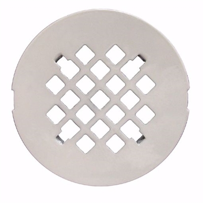 Jones Stephens 4-1/4 inch White Replacement Strainer Snap-in D40009