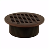 Jones Stephens Oil Rubbed Bronze 3-1/2 inch Metal Spud with 5 inch Round Strainer D6091RB