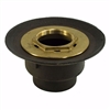 Jones Stephens 2 inch FIP Shower Drain Bodies with Brass Threaded Clamping Ring And Bolt