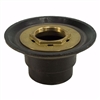 Jones Stephens 2 inch Inside Caulk Shower Drain Bodies with Brass Threaded Clamping Ring And Bolts