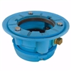 Jones Stephens 2" Code Blue No Caulk (Mechanical Joint) Drain Body with 7" Pan and 3-1/2" Spud Size - 2-1/2" Height D65002