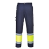 Portwest Hi-Vis Two-Tone Pants Navy/Yellow E049