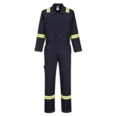 Portwest Iona Xtra Cotton Coverall Navy F129