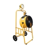 XPOWER FA-300K6-Yellow warehouse/dock cooling fan kit, L-30 LED spotlight, and 300T mobile trolley