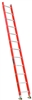 Louisville Ladder 12 Foot Fiberglass Industrial Extension Single Ladder FE3112