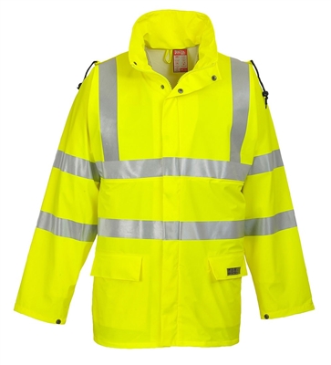 Portwest Sealtex Flame Hi-Viz Jacket Yellow FR41