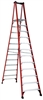 Louisville Ladder Type IAA 375-lbs Load Capacity 10-Foot Fiberglass Pinnacle Pro Platform Ladder FXP1810HD
