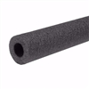 Jones Stephens 5/8" ID (1/2" CTS 3/8" IPS) Semi-Slit Black Polyethylene Foam Pipe Insulation, 1" Wall Thickness, 120 ft. per Carton I55058