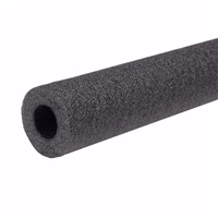 Jones Stephens 2-1/8" ID (2" CTS) Semi-Slit Black Polyethylene Foam Pipe Insulation, 3/4" Wall Thickness, 54 ft. per Carton I54218