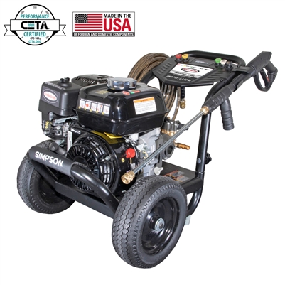 Simpson Industrial Pressure Washer 3000 PSI 2.7 GPM IS61022