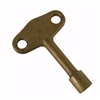 Jones Stephens 1/4" x 3" Brass Log Lighter Key L75019