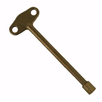 Jones Stephens 1/4" x 6" Brass Log Lighter Key L75021