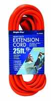Bright-Way 25 ft Extra Heavy-Duty Outdoor Extension Cord Grounded R3025