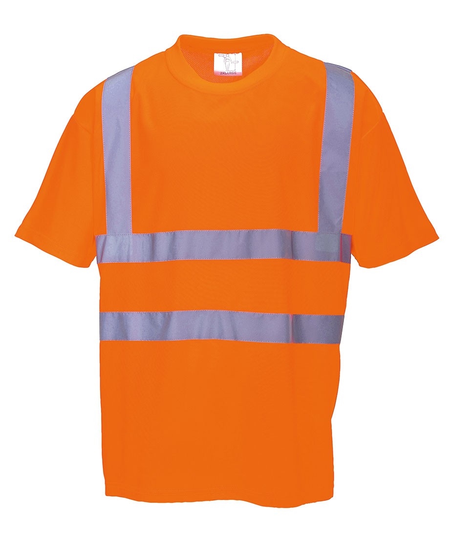 talla 3 XL Portwest RT23 Hi-Vis Camiseta color naranja 