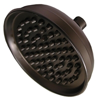 Jones Stephens 6 in. Round Pan-Style Rain Shower Head With Metal Tips S01084WB