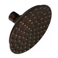 Jones Stephens 8 in. Oil Rubbed Bronze Round Rain w/Dimples Shower Head S01089RB