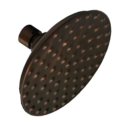 Jones Stephens 8 in. Oil Rubbed Bronze Round Rain w/Dimples Shower Head S01089RB