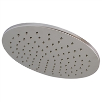 Jones Stephens 8 in. Round Pan-Style Rain Shower Head With Rubber Tips S01092
