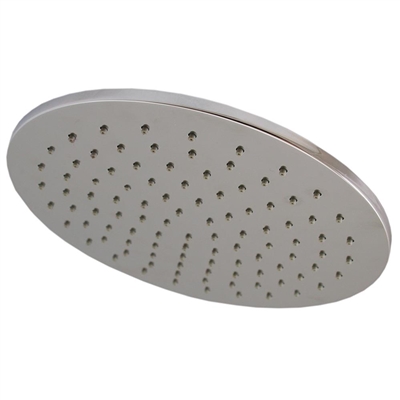 Jones Stephens 8 in. Round Pan-Style Rain Shower Head With Rubber Tips S01092