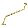 Jones Stephens 18" Polished Brass PVD Double Offset Shower Arm S01158