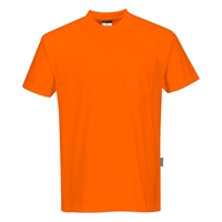 Portwest Non-ANSI Cotton Blend T-Shirt Orange S577