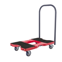 Snap-Loc 1,200 lb General Purpose E-Track Push Cart Dolly Red SL1200P4TR