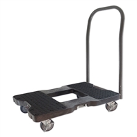 Snap-Loc Push Cart Dolly Black SL1500P4B