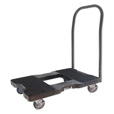 Snap-Loc Push Cart Dolly Black SL1500P4B