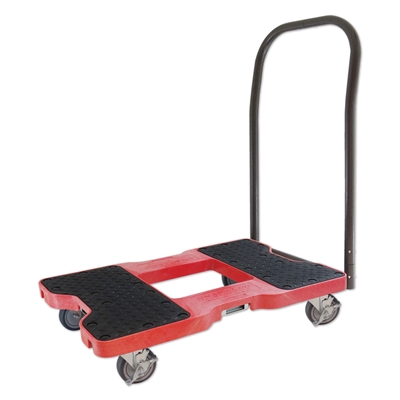 Snap-Loc Push Cart Dolly Red SL1500P4R
