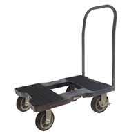 Snap-Loc All-Terrain Push Cart Dolly Black SL1500P6B