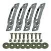 Snap-Loc Stainless E-Track Single Strap Anchor w/Carriage Bolts SLSS4FC Pack of 4