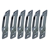 Snap-Loc Unfinished E-Track Single Strap Anchor SLSU6 Pack of 6