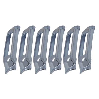 Snap-Loc Weld-On Contoured E-Track Single Strap Anchor SLSWCZ6 Pack of 6