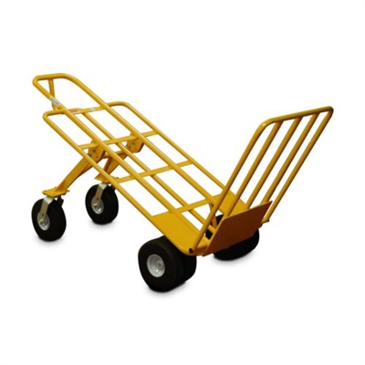 Snap-Loc All-Terrain 6 Wheel Hand Cart XL w/Airless Tires SLV1000HC6Y