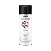 Seymour Fresh-N-Quick Multi-Purpose Spray Paint Gloss Black (10 oz) SP-GB Case of 6