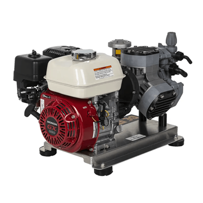 BE Pressure 11.0 GPM - 300 PSI Gas Soft Wash Unit with Honda GX200 Engine and Comet Diaphragm Pump SW1165HC