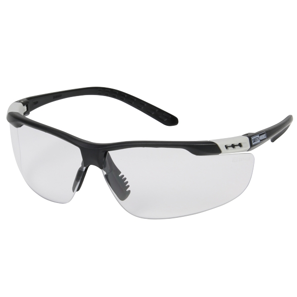 Safety Works 10021259 Straight Temple Safety Glasses Clear 