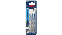 BOSCH 3 pc. 3-5/8 In. 30 TPI Speed for Metal T-Shank Jig Saw Blades T121GF3