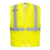 Portwest Economy Mesh Zipper Vest Yellow UC493