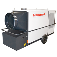 Heat Wagon 600,000 BTU/hr Duel Fuel Indirect Fired Heaters VG600A